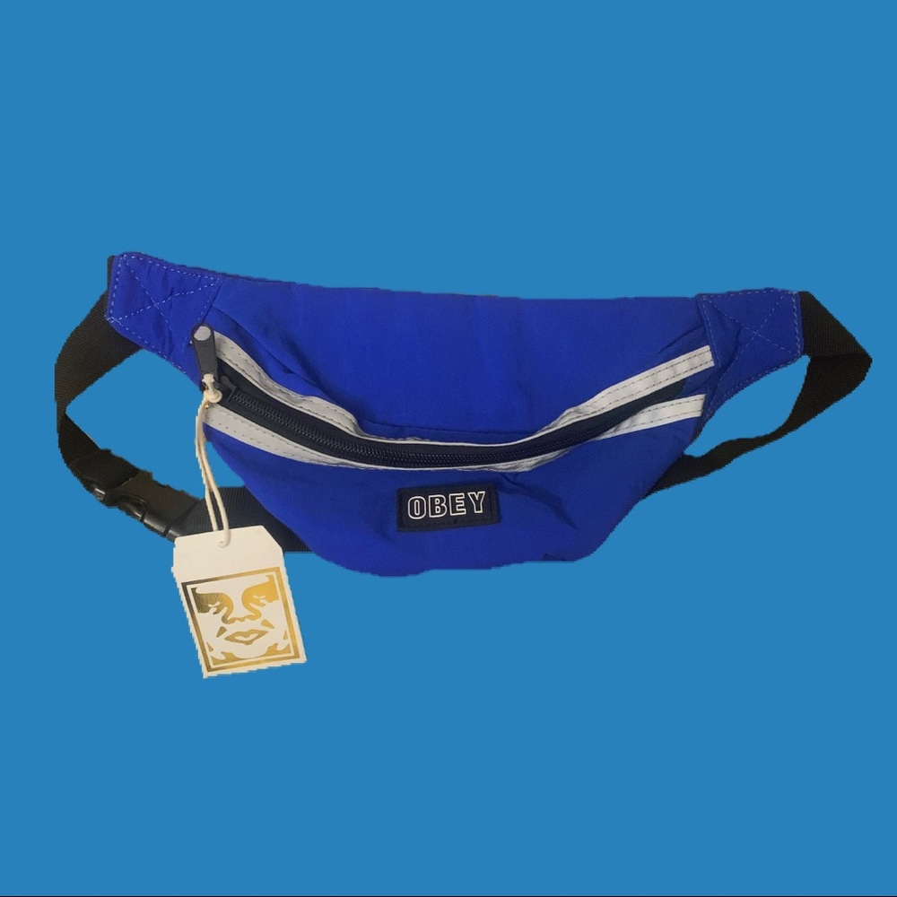 Blue OBEY Fanny Pack